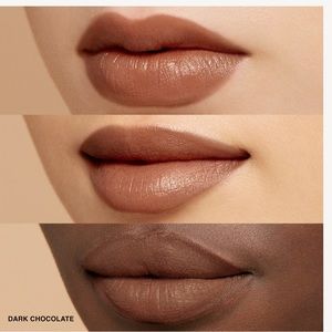 Dark chocolate Bobbi Brown crushed lip color lipstick